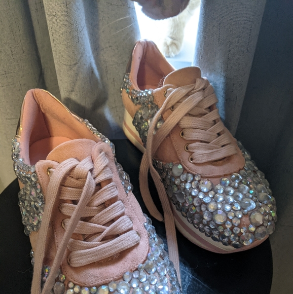 Custom Rhinestone Festival Shoes - 8 - Picture 5 of 7